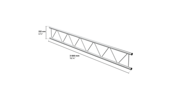 M222 duo 2m length truss