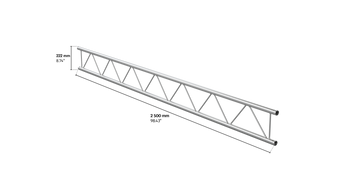 M222 duo 2,5m length truss