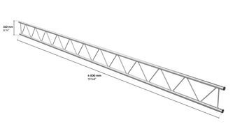 M222 duo 4m length truss