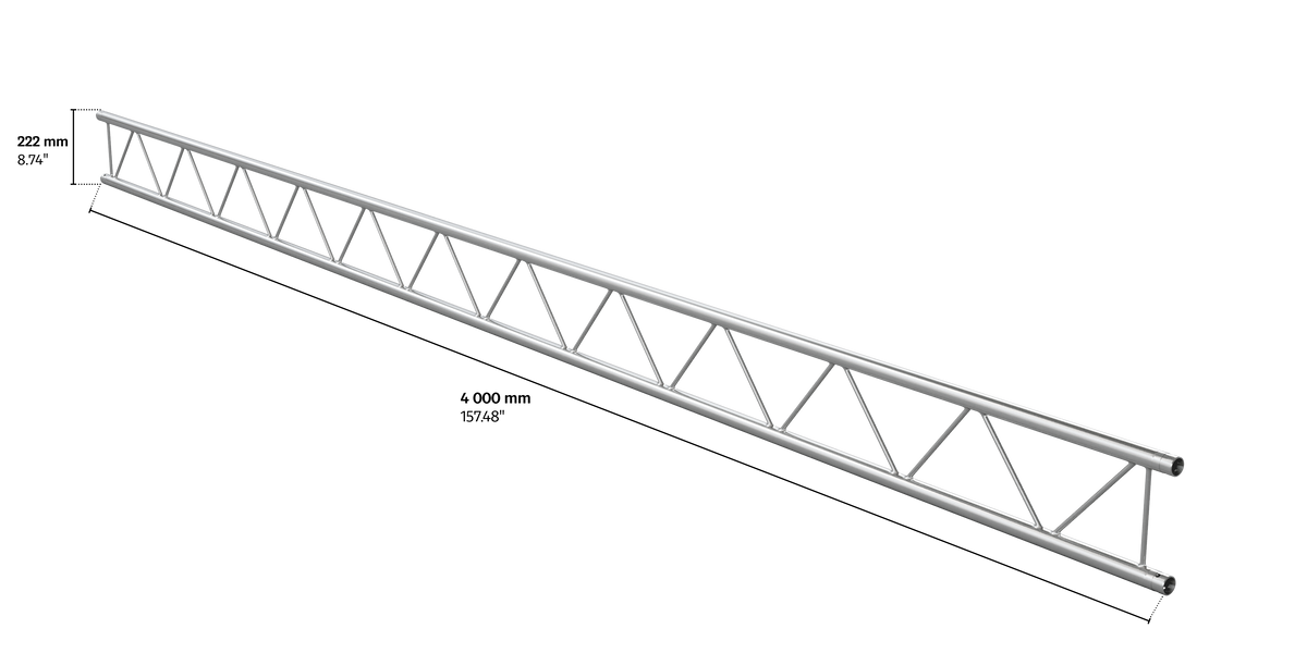 M222 duo 4m length truss
