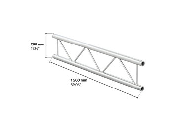 M290V duo 1,5m length truss HD