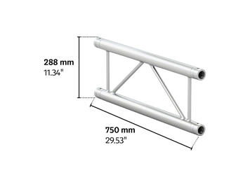 M290V duo 0,75m length truss HD