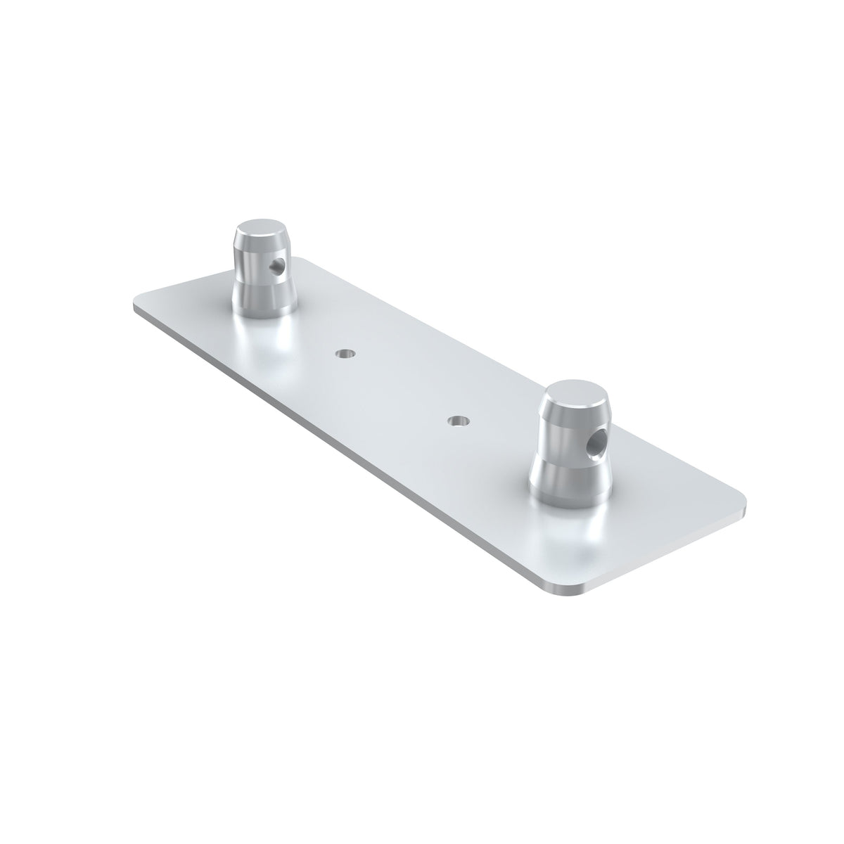 M290U duo wall plate with half connectors