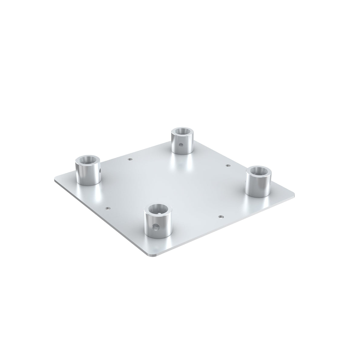 M290B quatro wall plate with female receivers, color