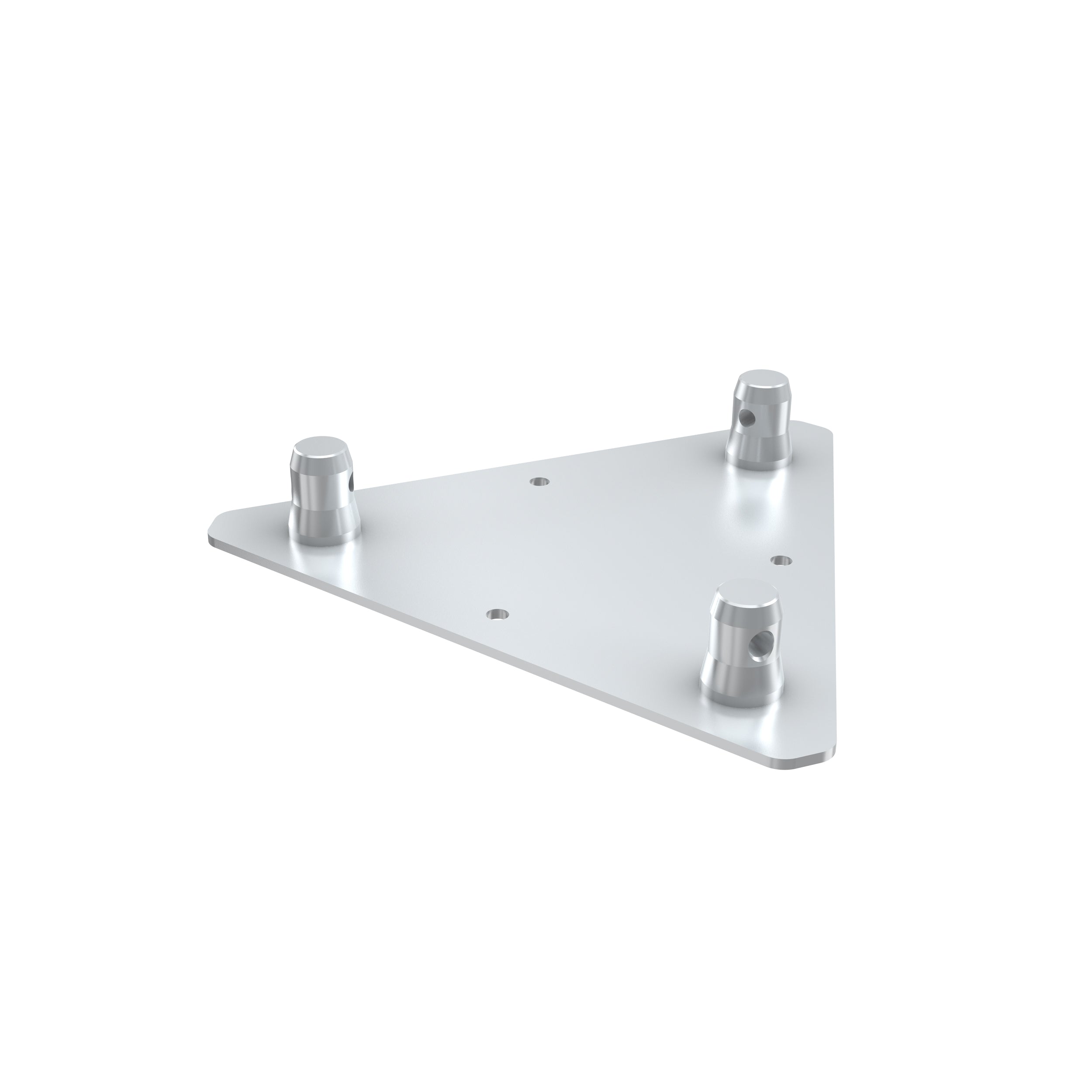 M290F trio wall plate with half connectors
