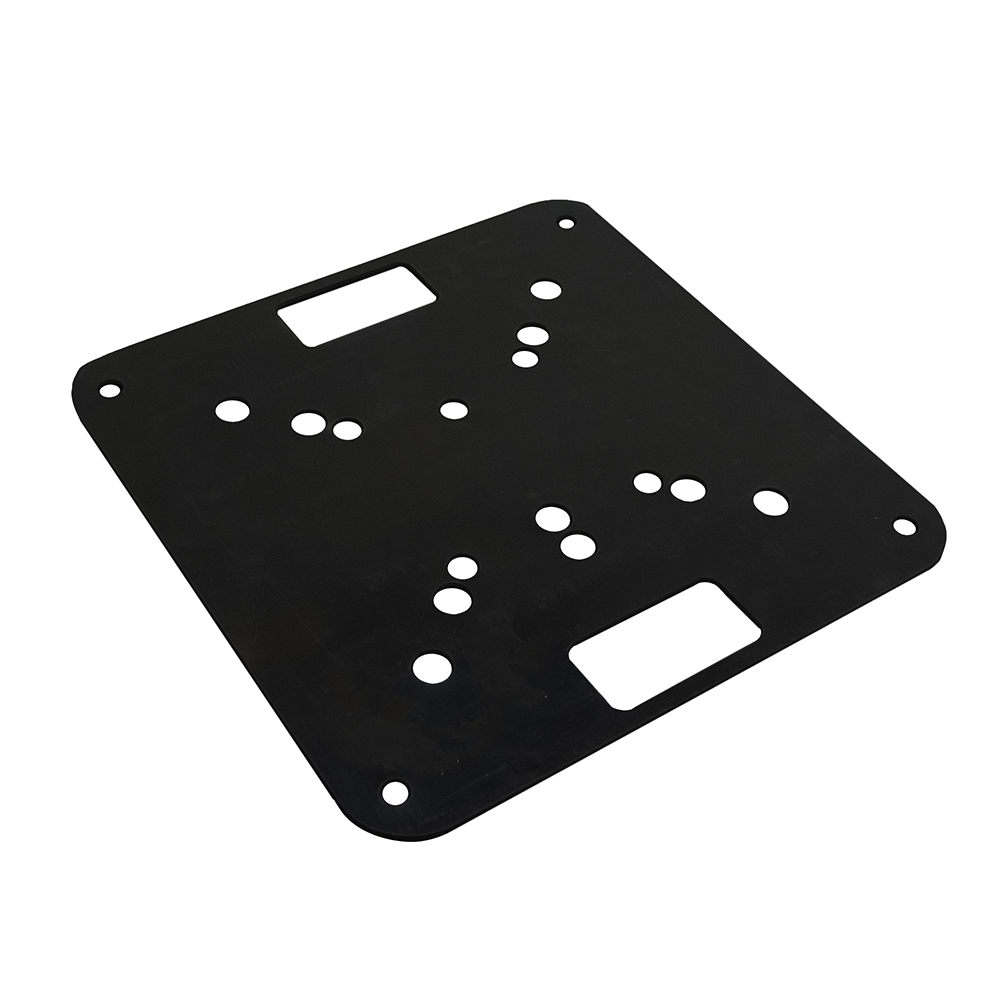 Rubber pad for base plate