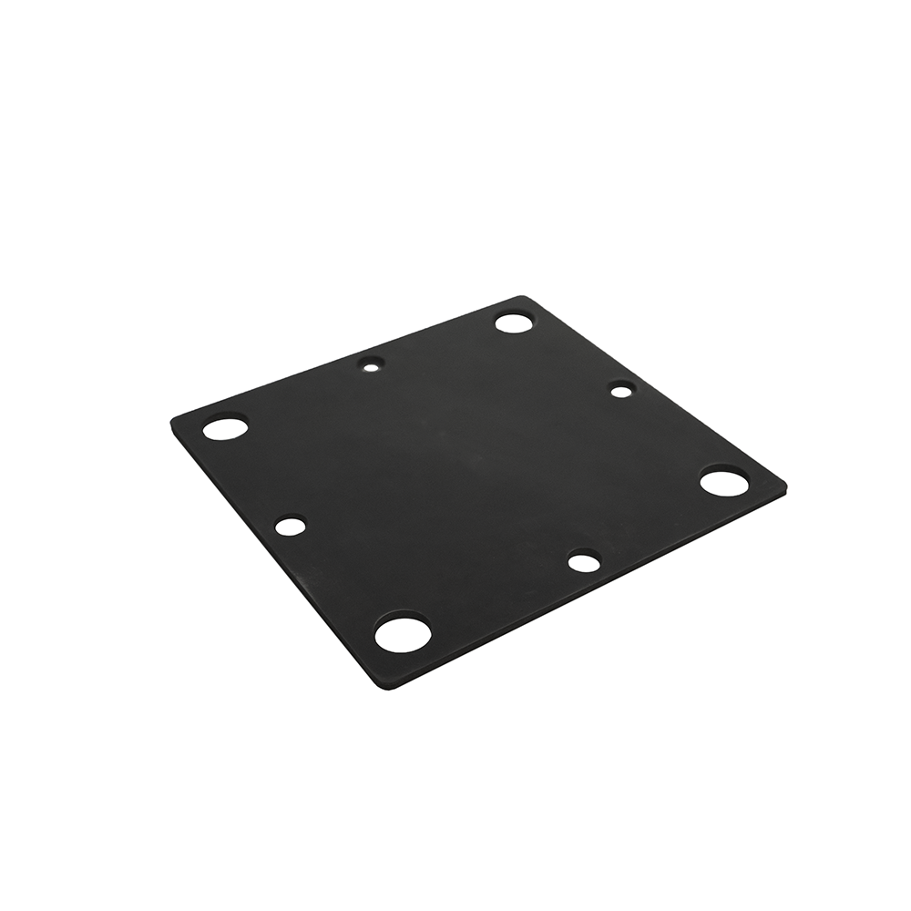 Rubber pad for base plate