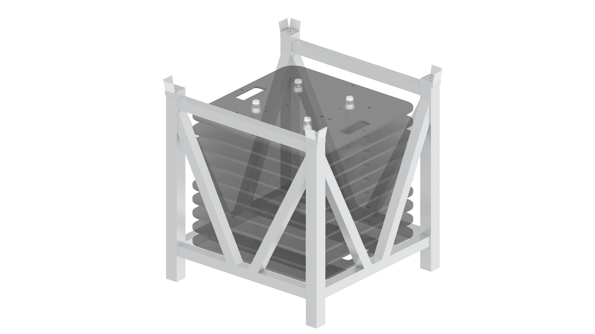 Transport cage for 10x BP-STE60