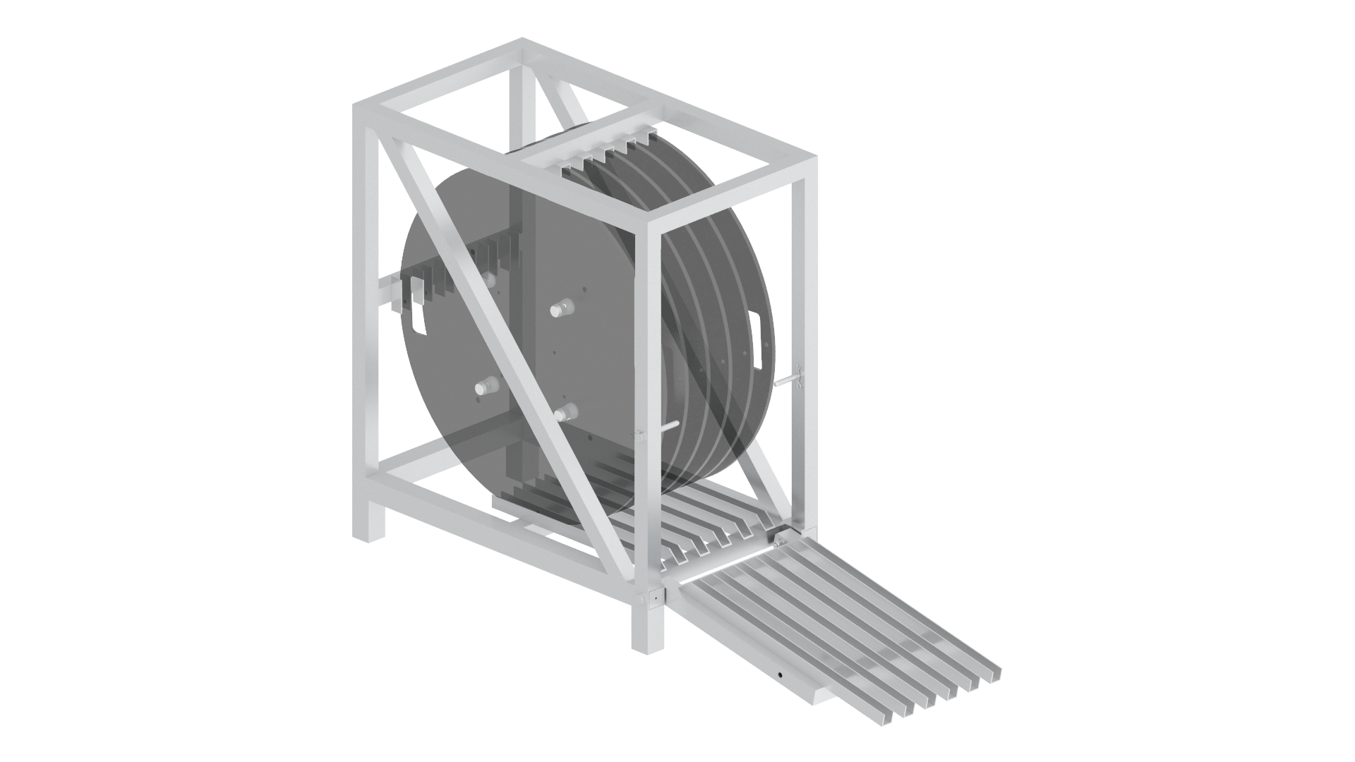 Transport cage for 10x BP-STE80
