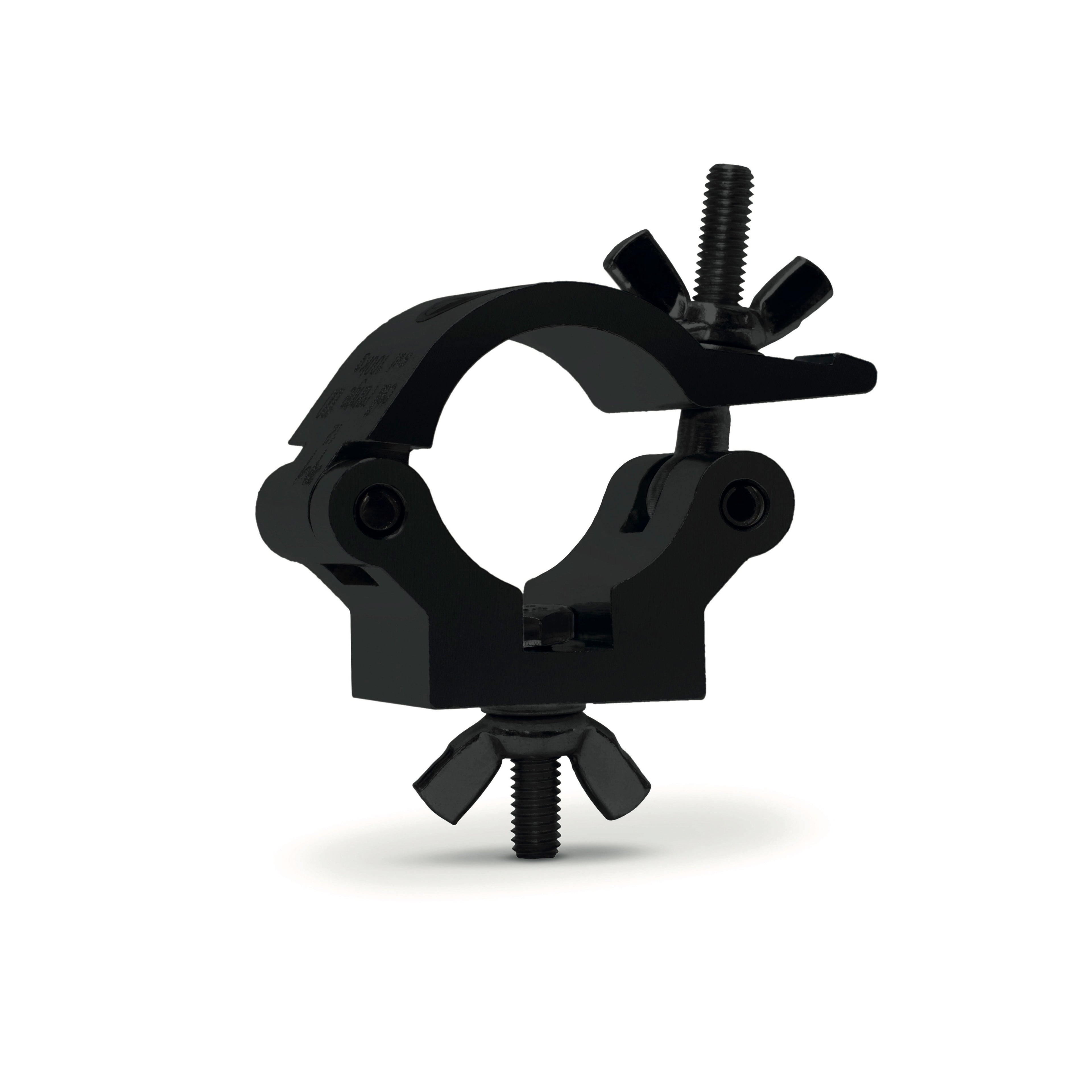 Basic clamp 10pcs - SWL 160kg(SF8:1) for 32-35mm tube, black anodized