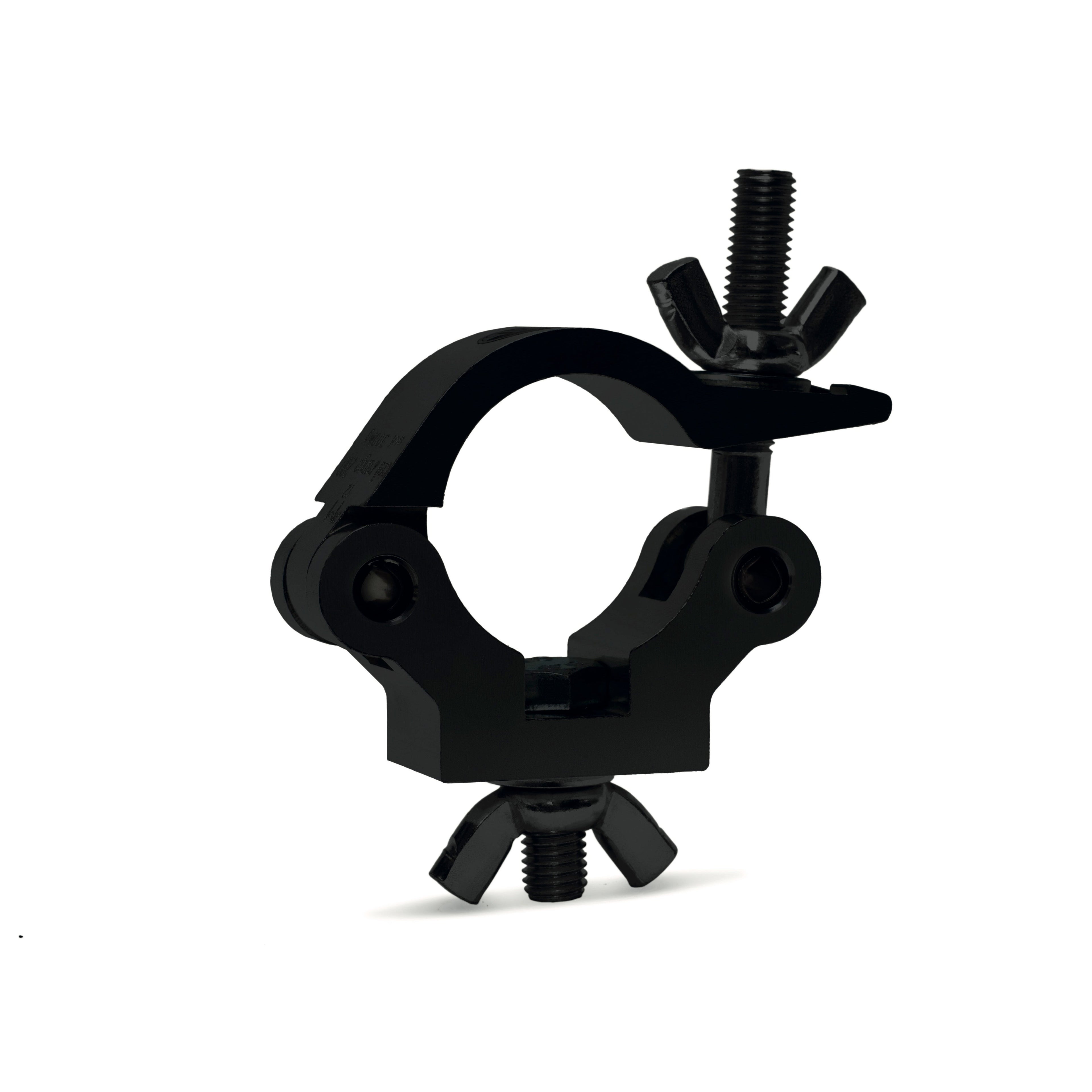 Slim truss clamp with bolt+wingnut 10pcs - SWL 560kg(SF8:1) for 48-51mm tube anodized