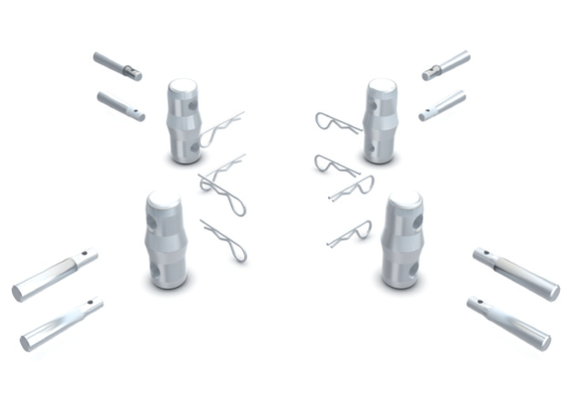 Parcel quatro(4xCCO+8xPO+8xSRPO) for truss series M400/M520/M760/M950