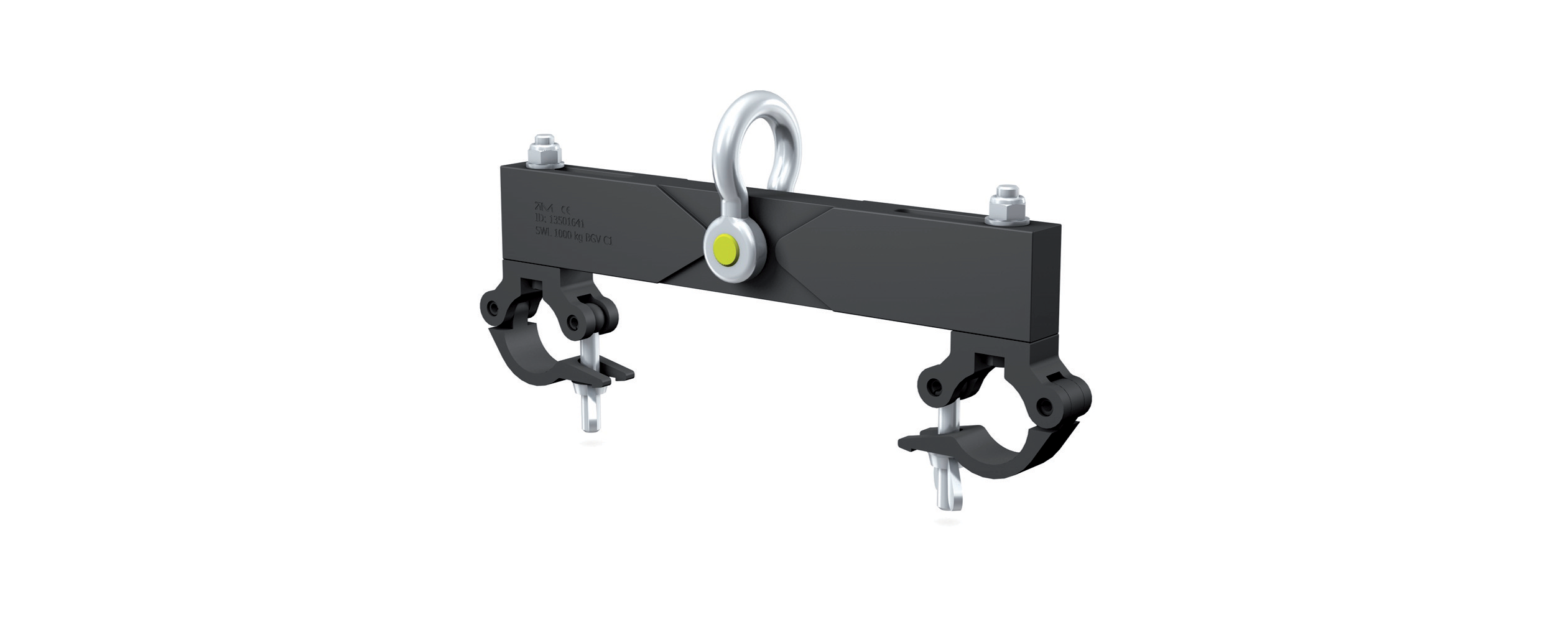 Ceiling support for M290-M390-M400 truss series black, SWL1000kg
