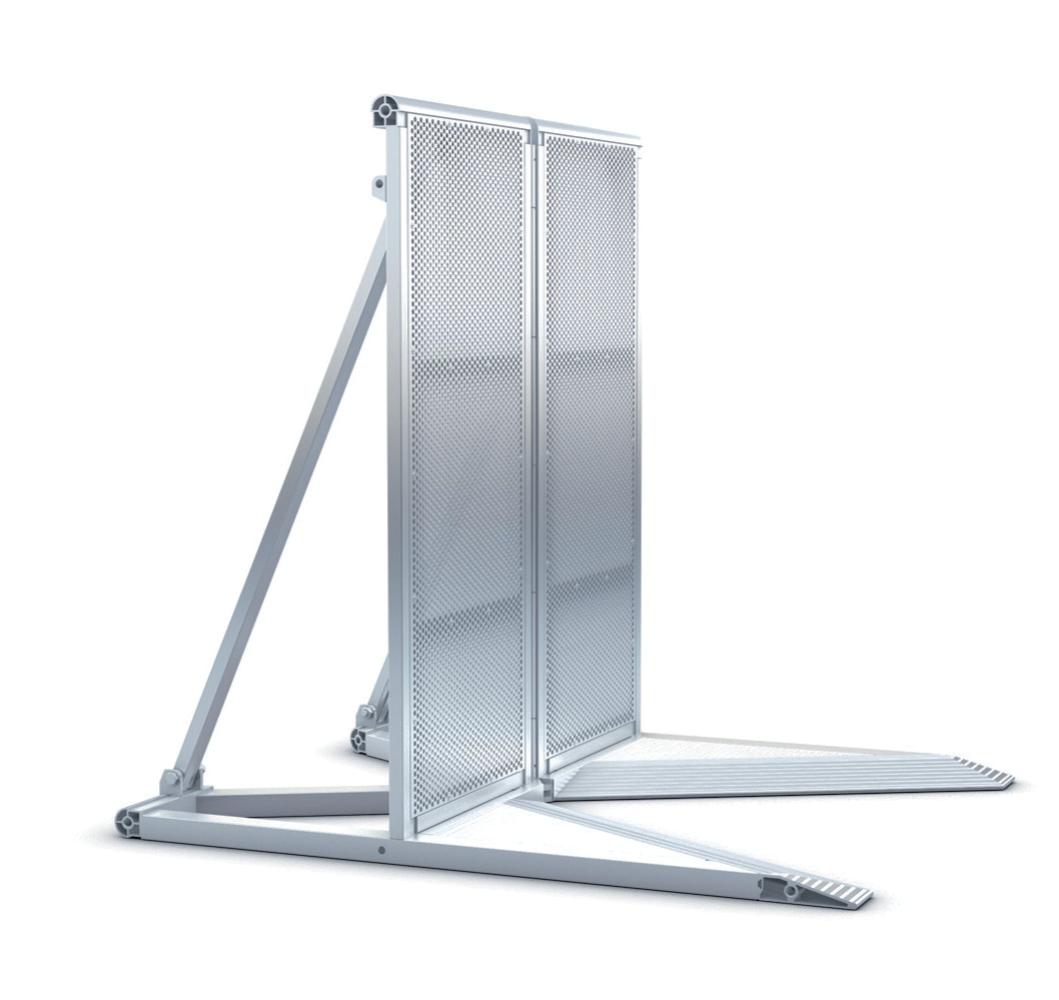 CROWD BARRIER ADJ.CORNER L=1035mm +CK