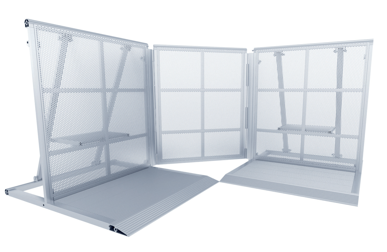 Crowd barrier-vario light