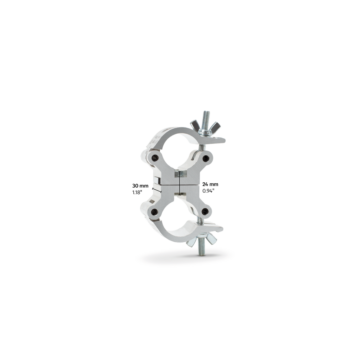 Parallel coupler - SWL 160kg(SF8:1) for 32-35mm tube