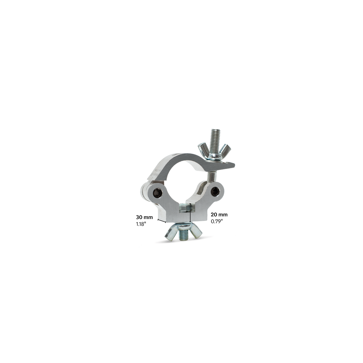 Slim truss clamp with bolt+wingnut-SWL 560kg(SF8:1) for 48-51mm tube