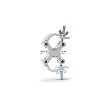 Parallel truss coupler 5pcs -SWL 650kg(SF8:1) for 60-63,5mm tube