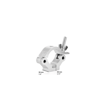 Slim truss clamp basic 10pcs  -SWL 510kg(SF8:1) for 60-63,5mm tube