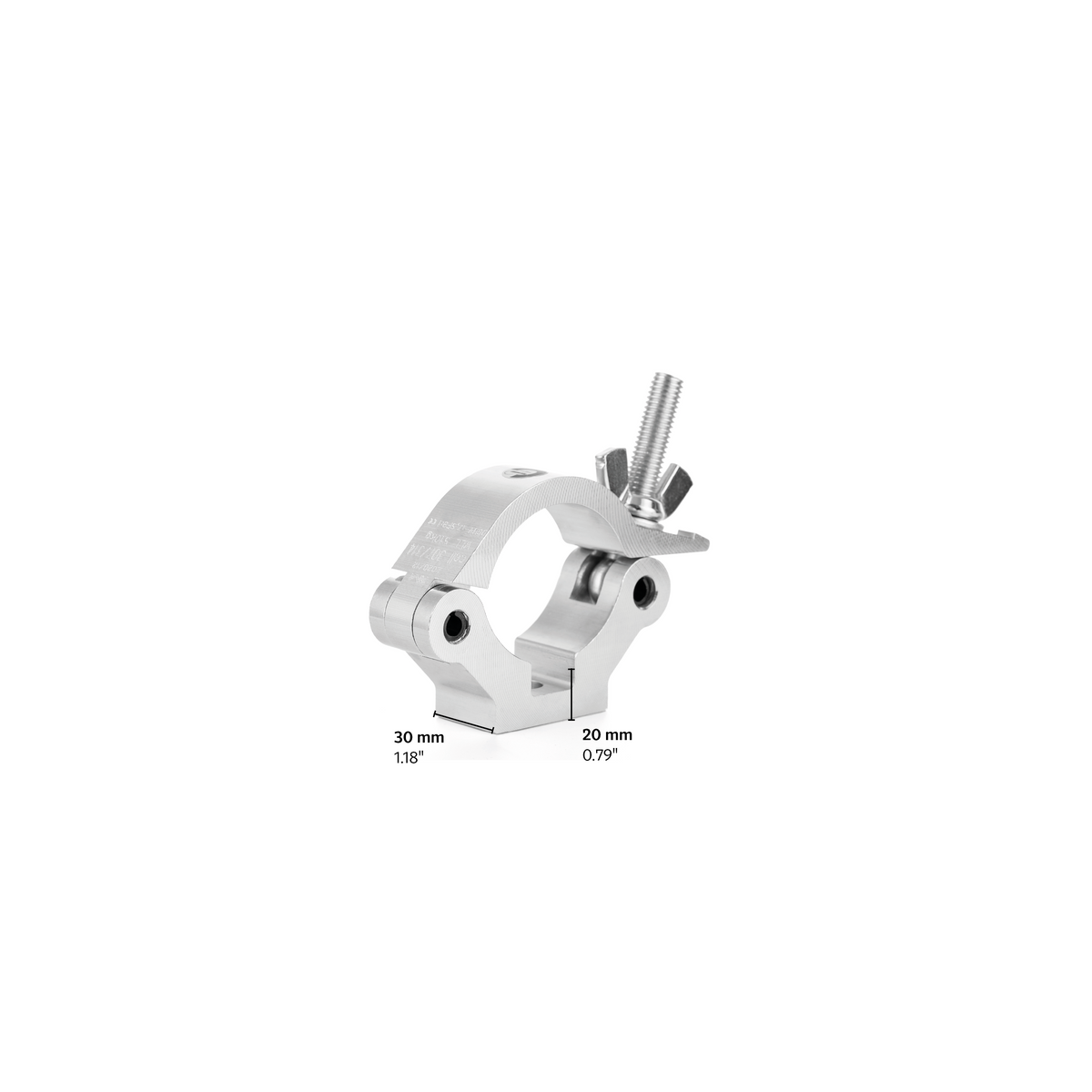 Slim truss clamp basic 10pcs  -SWL 510kg(SF8:1) for 60-63,5mm tube