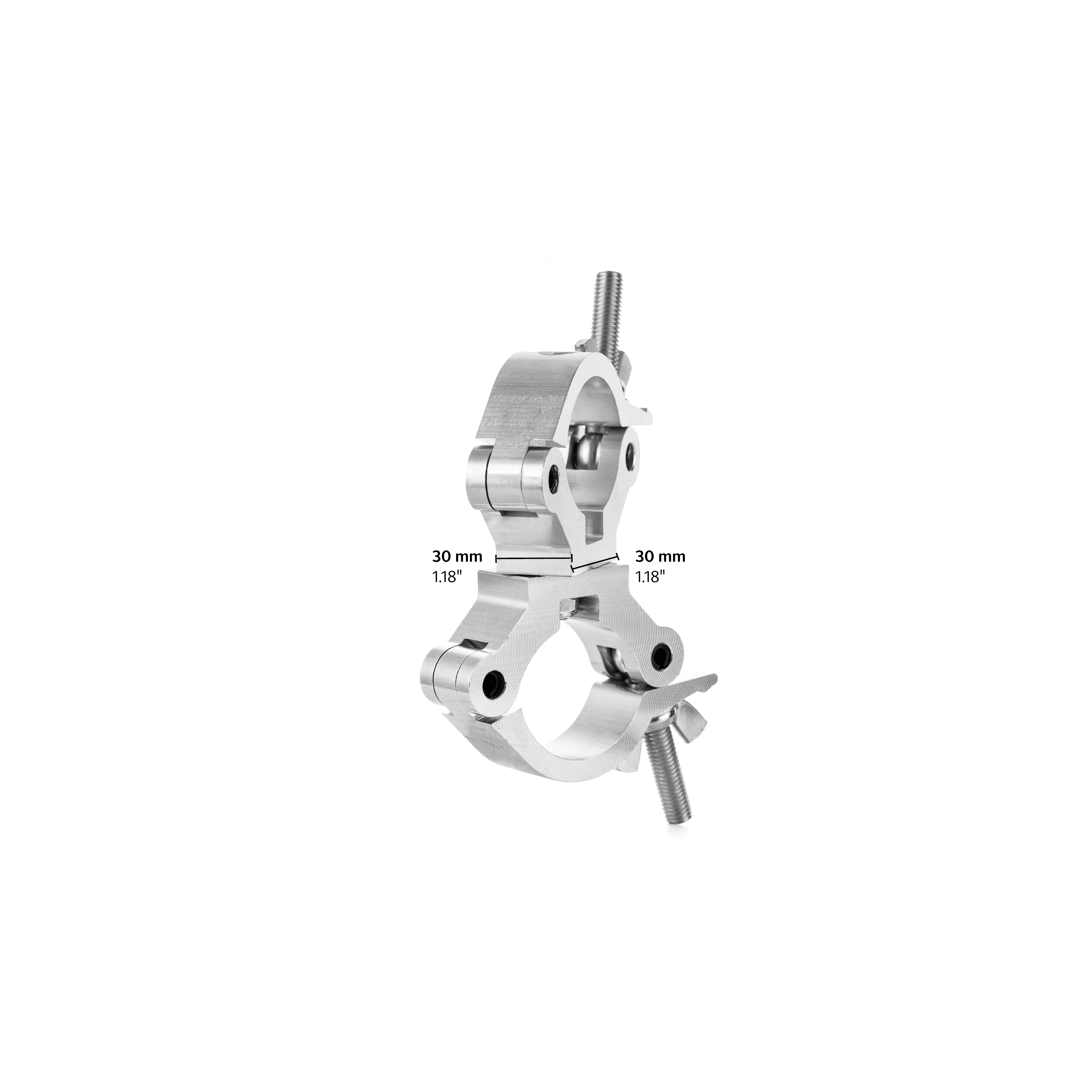 Swivel truss slim coupler 5pcs -SWL 510kg(SF8:1) for 60-63,5mm tube