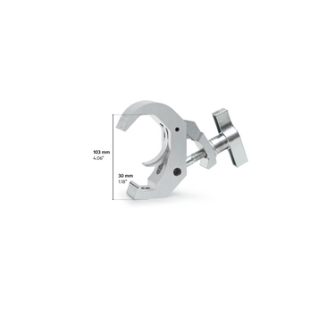 Quick truss clamp with wing bolt 10pcs -SWL 190kg(SF8:1) for 38-60mm tube