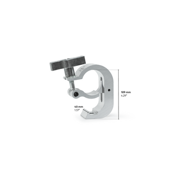 Basic truss clamp-SWL 350kg(SF8:1) for 48-51mm  tube 10pieces