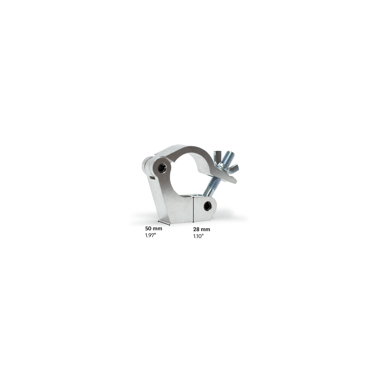 Slim slide clamp 10pcs -SWL 410kg(SF8:1)  for 48-51mm tube