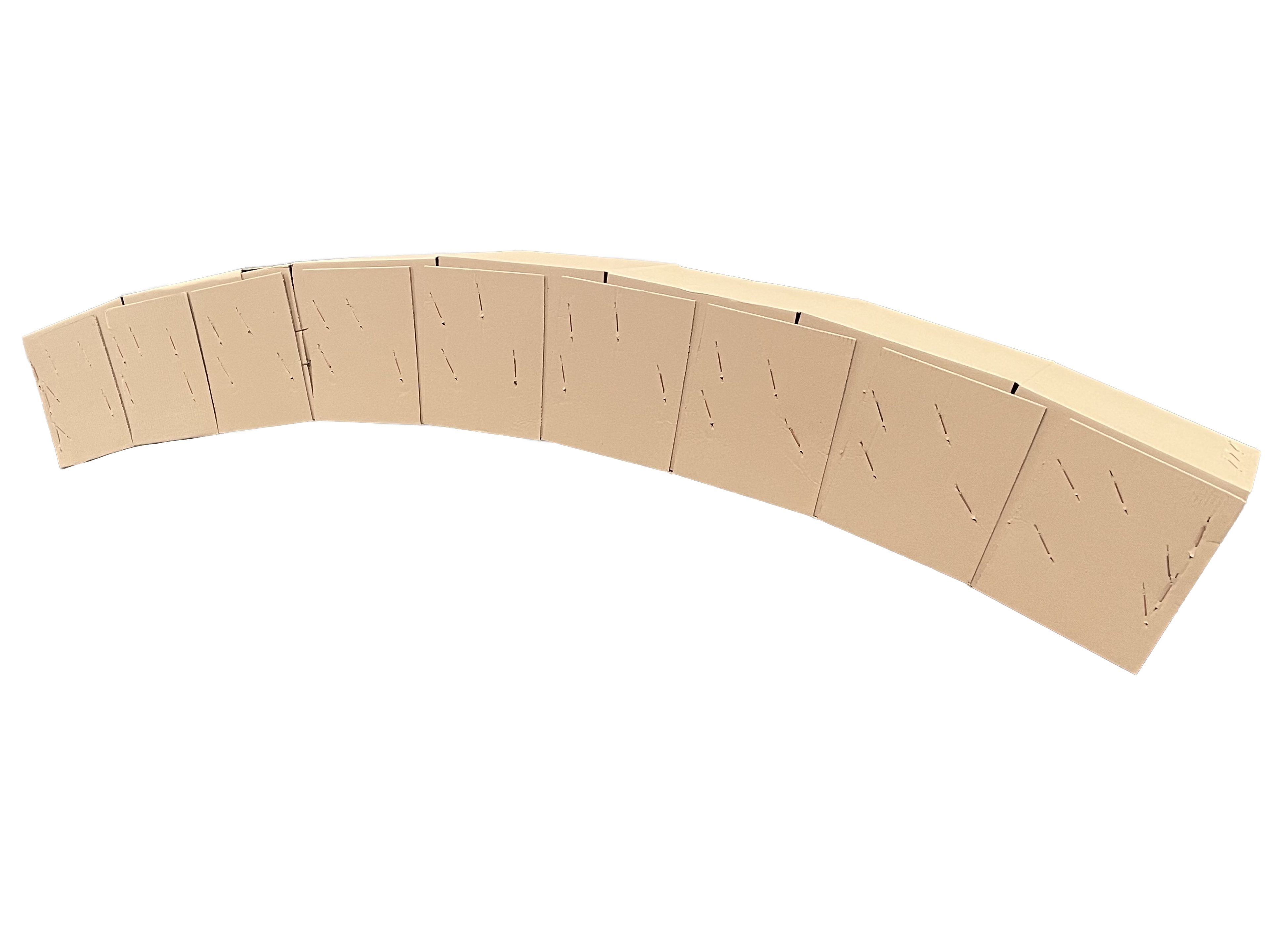 M290x390 quatro truss circle outer d=5m, 8 segments HD