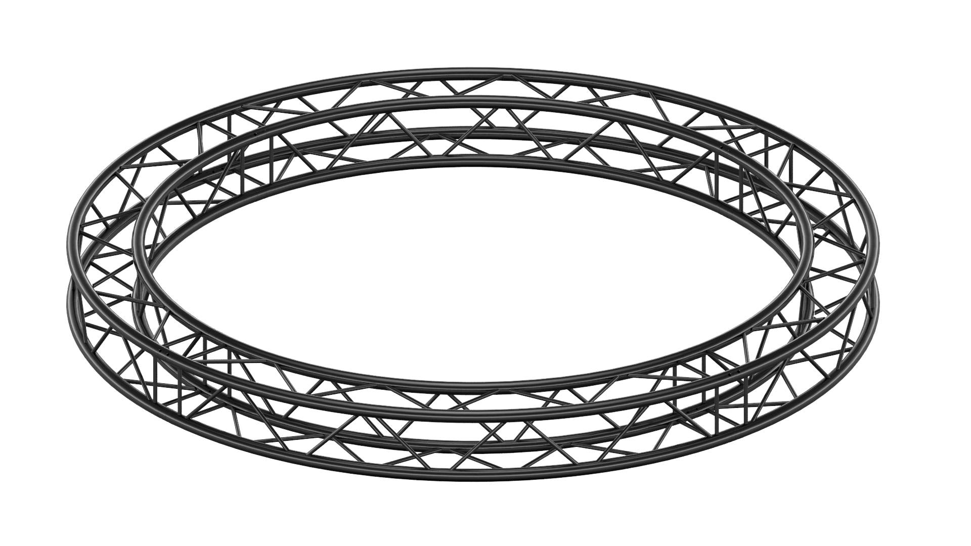 M290VU quatro truss circle outer d=3m, 4 segments HD, color