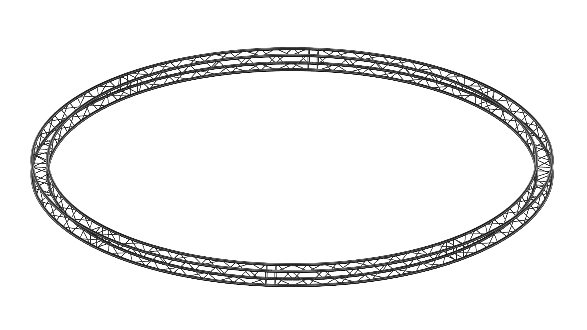 M290F quatro truss circle outer d=8m, 8 segments, color