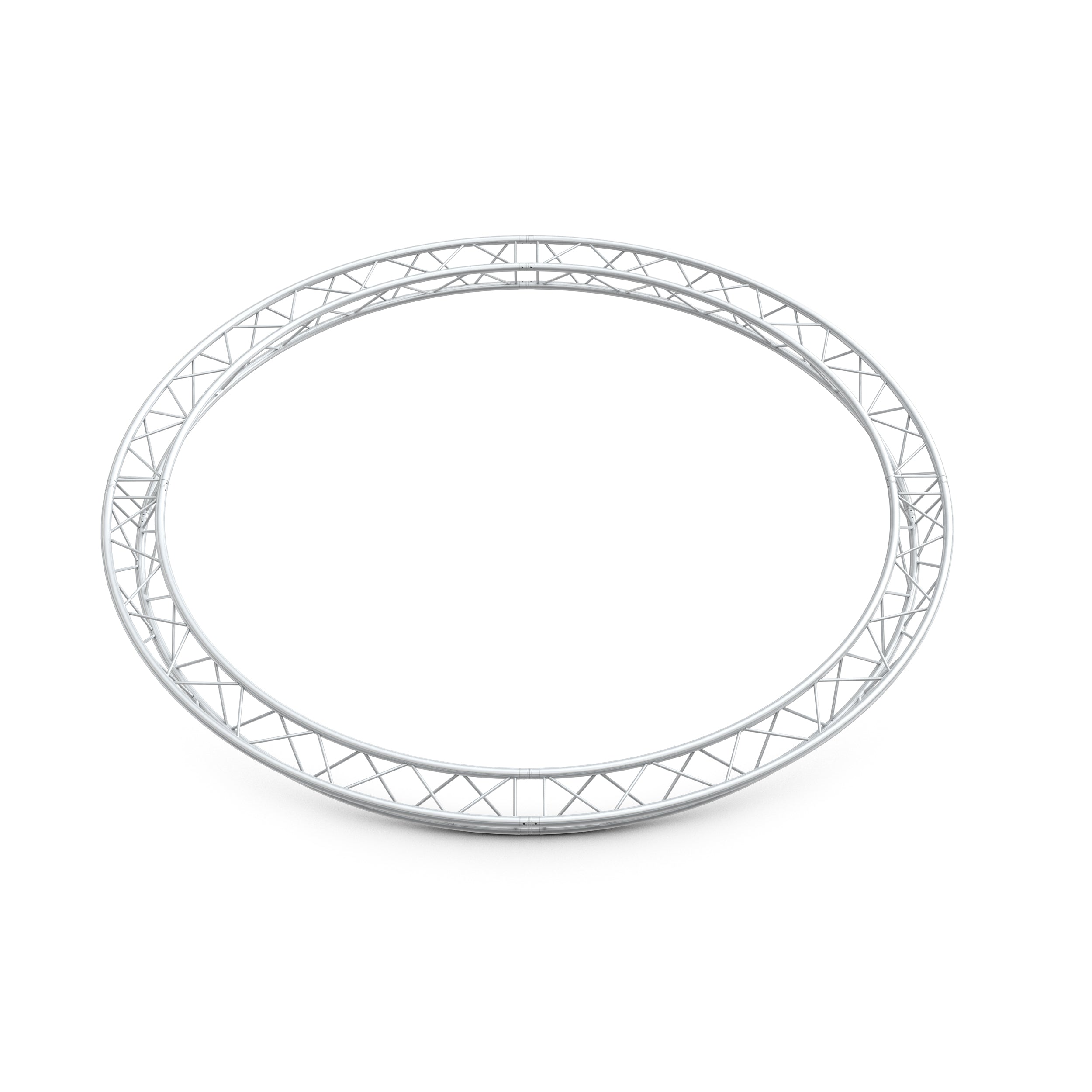 M222 trio truss circle outer d=2m apex up/down, 4 segments