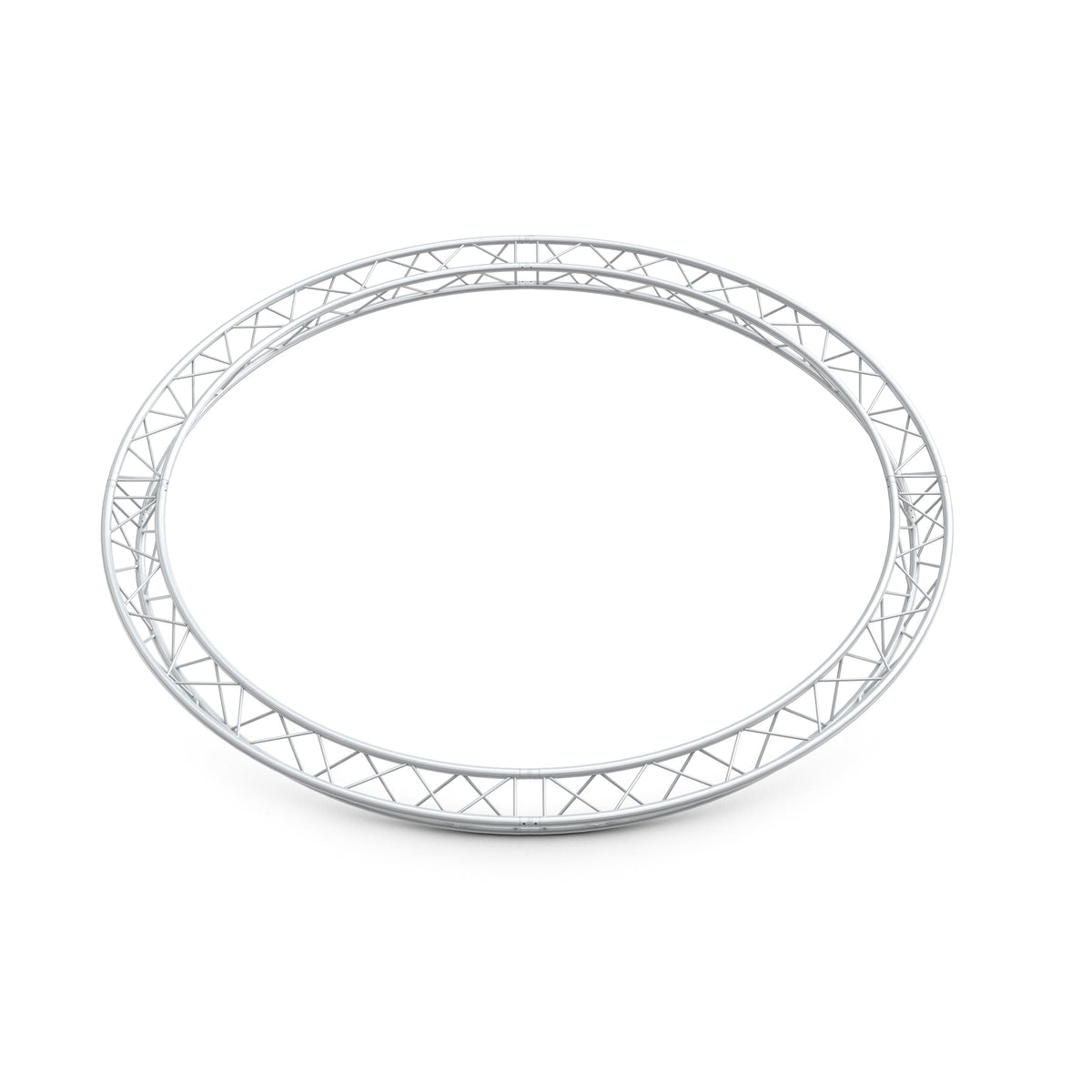 M222 trio truss circle outer d=4m apex up/down, 4 segments