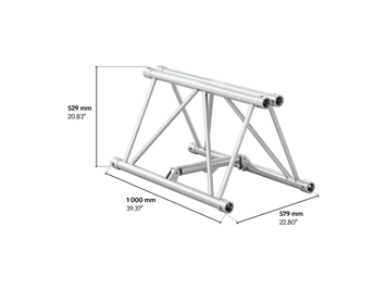 M520 fold 1m length truss