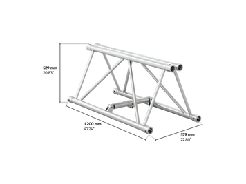 M520 fold 1,2m length truss
