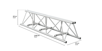 M520 fold 2,5m length truss