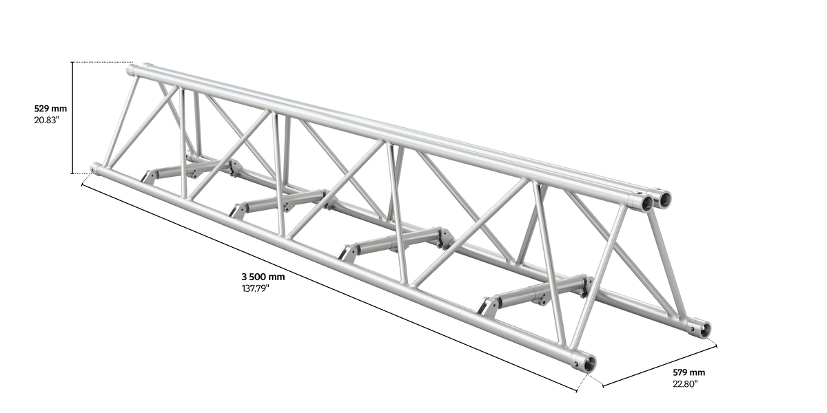 M520 fold 3,5m length truss