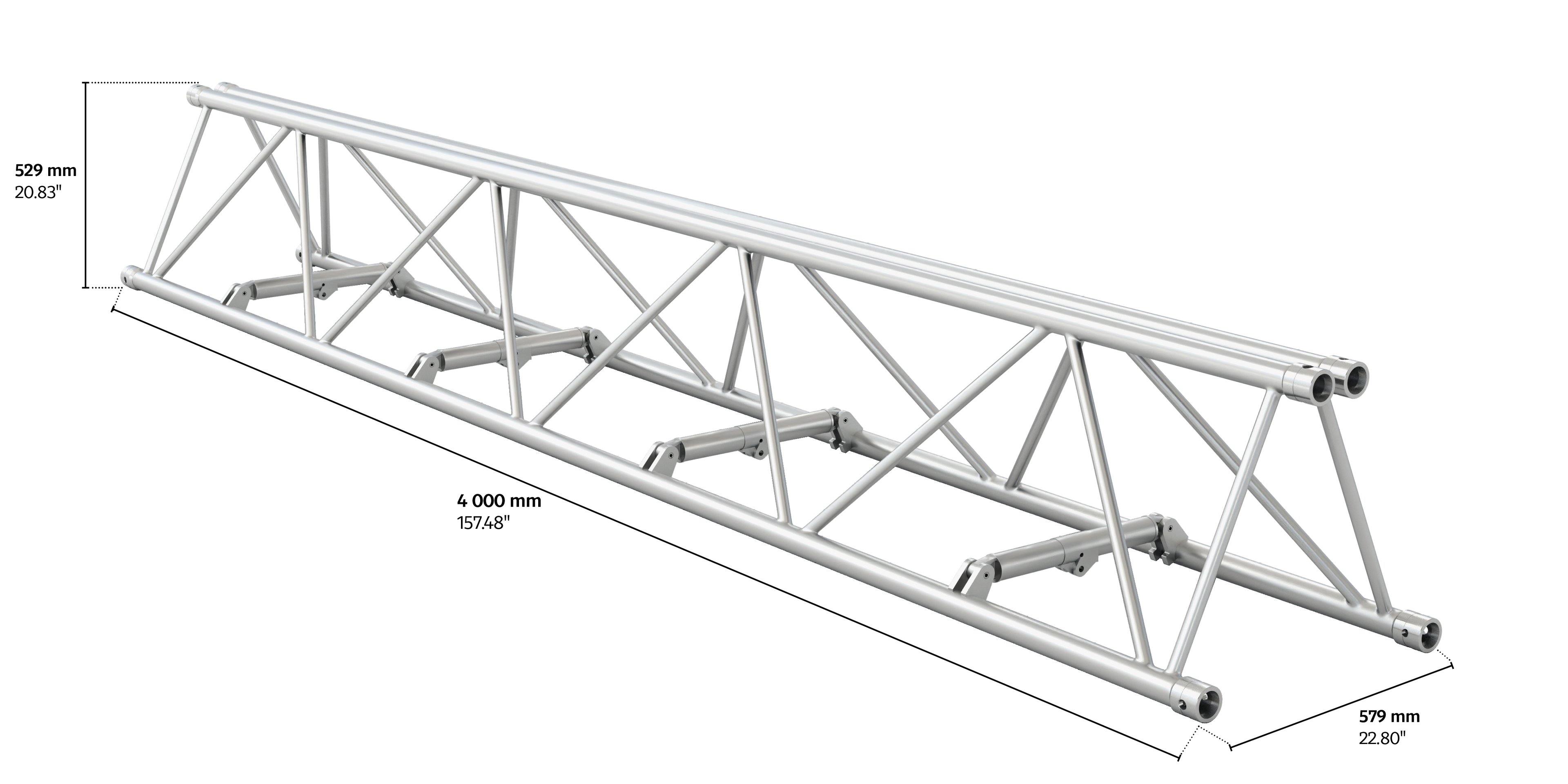 M520 fold 4m length truss