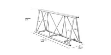 M950 fold 2,4m length truss