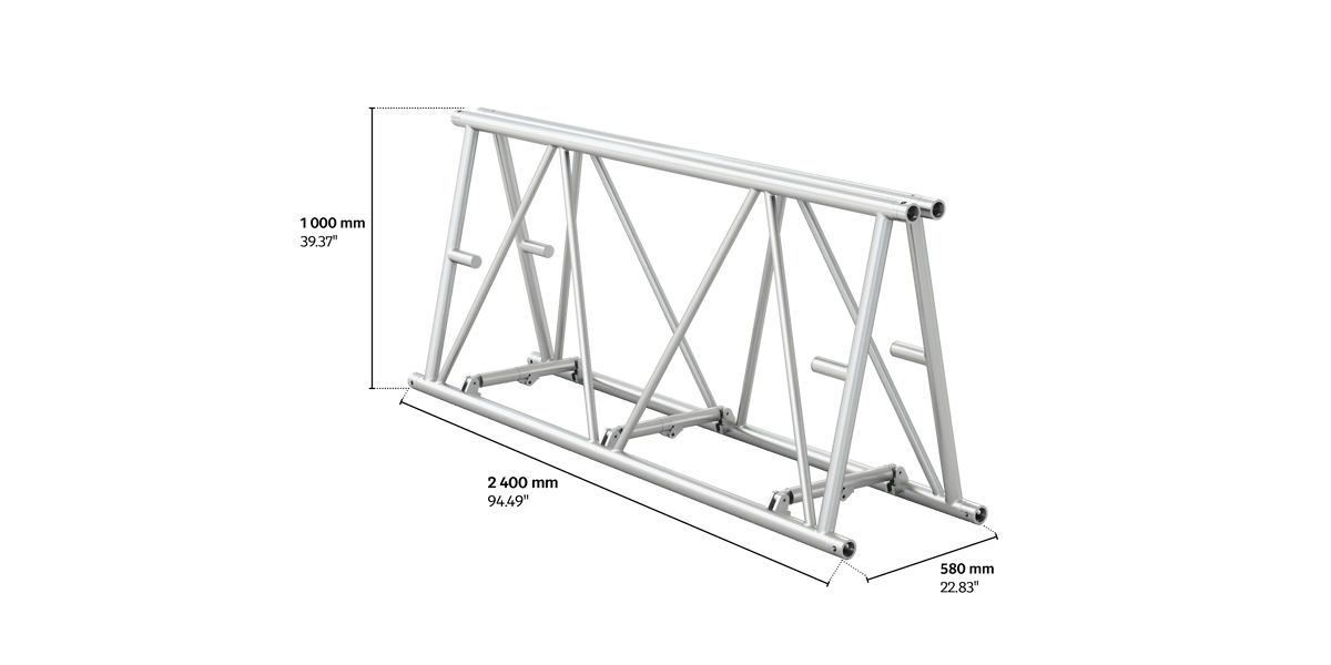 M950 fold 2,4m length truss
