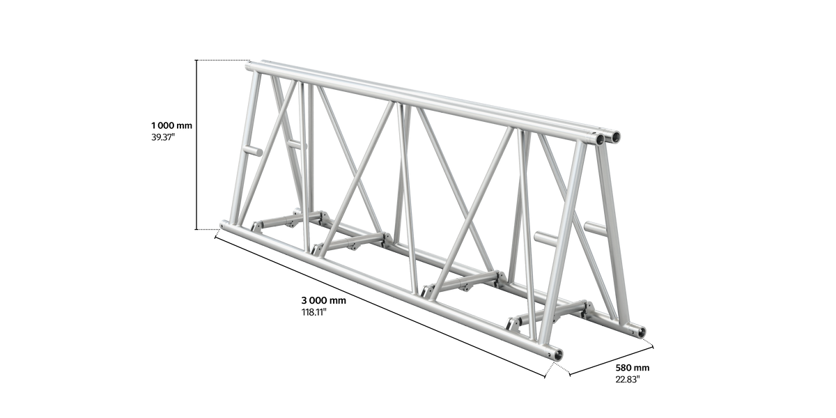 M950 fold 3m length truss