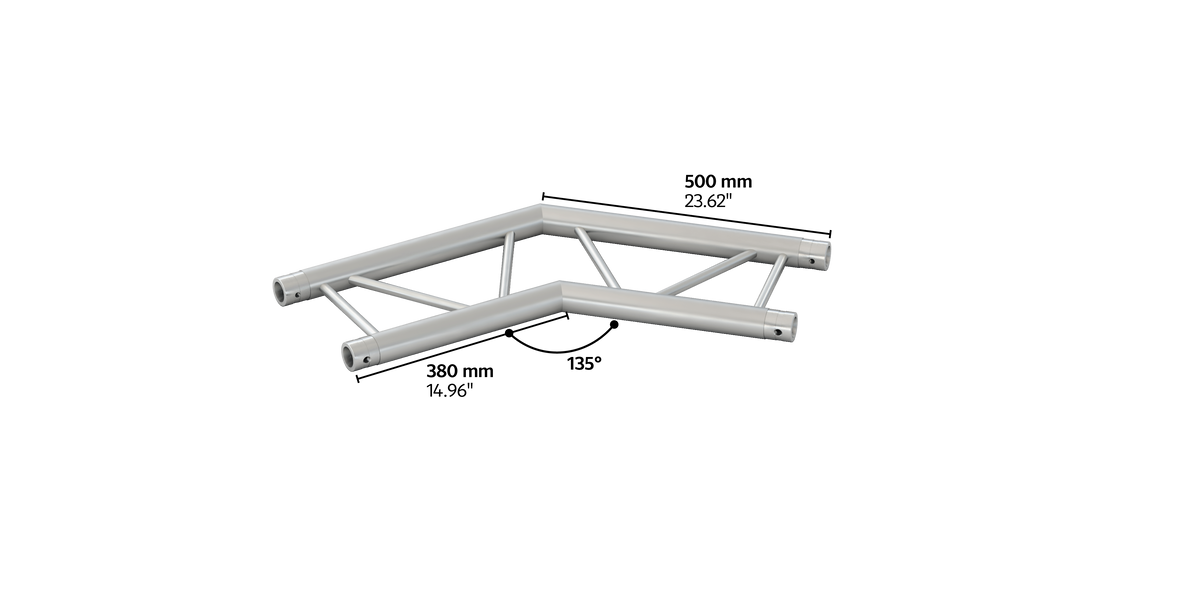 M290VF duo 2way horizontal truss corner HD