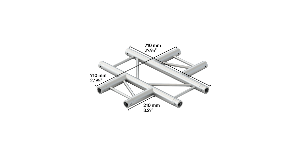M290VF duo 4way horizontal truss cross piece HD