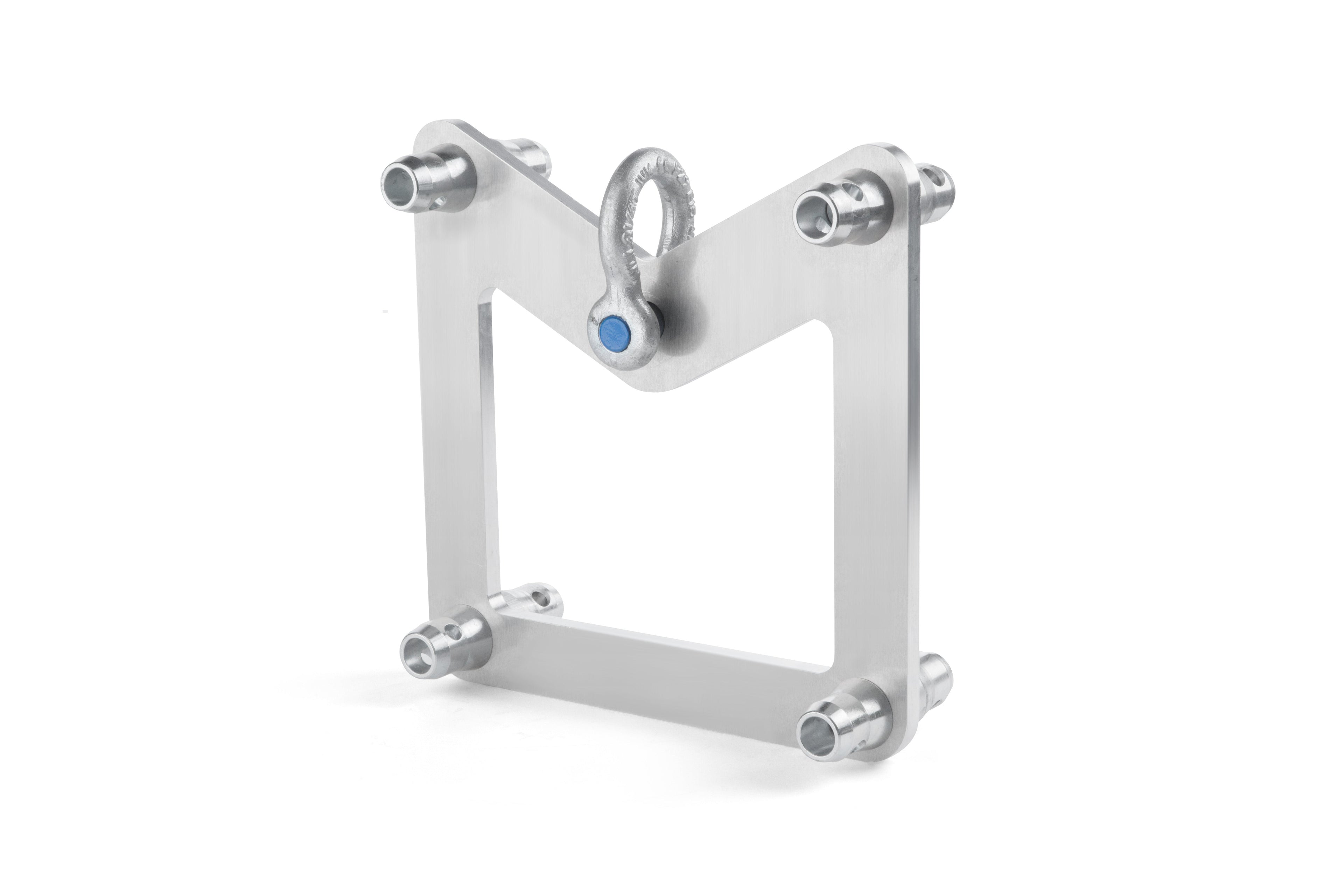 Hanging plate for M290 quatro, incl. 8x half male connector
