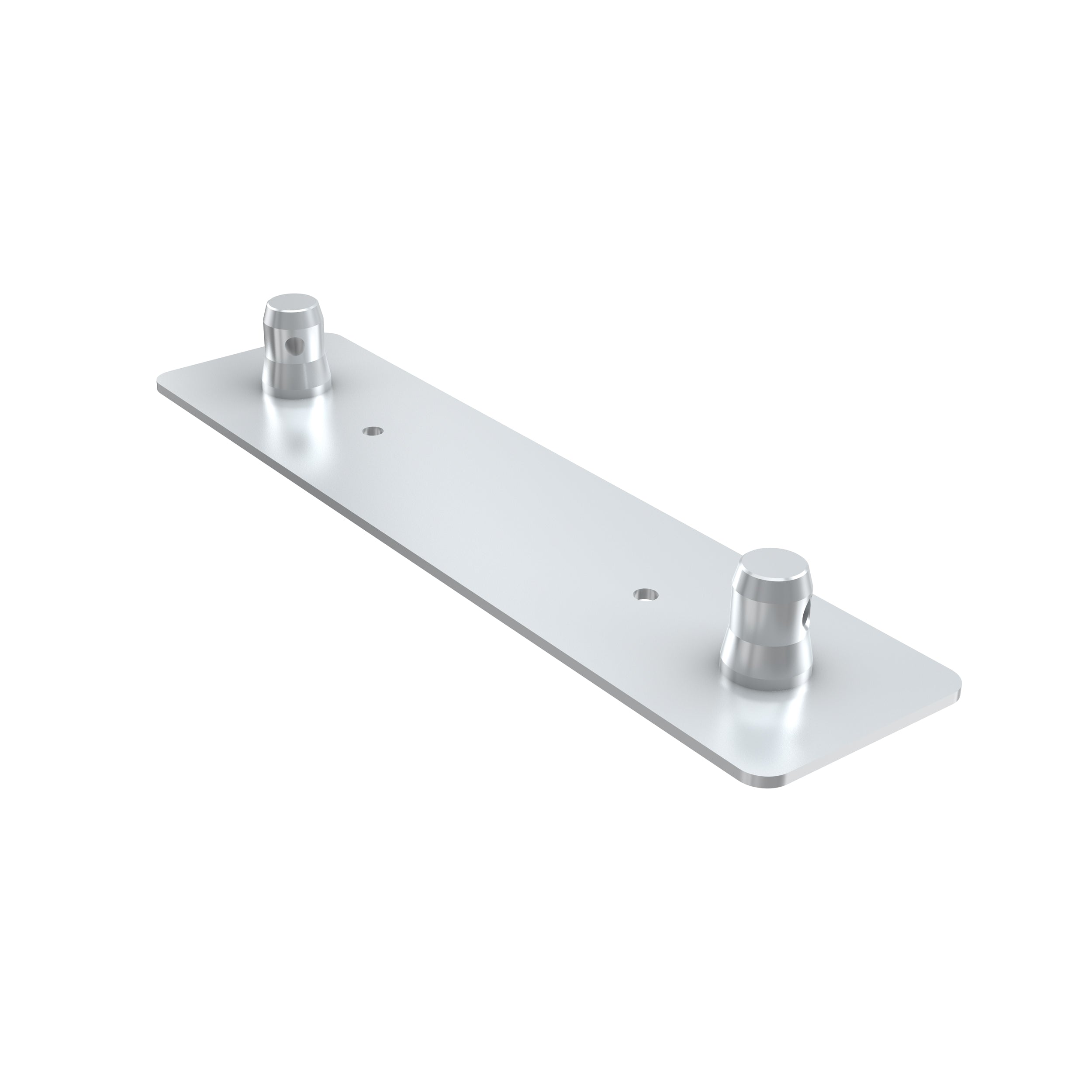 M390K duo wall plate with half connectors