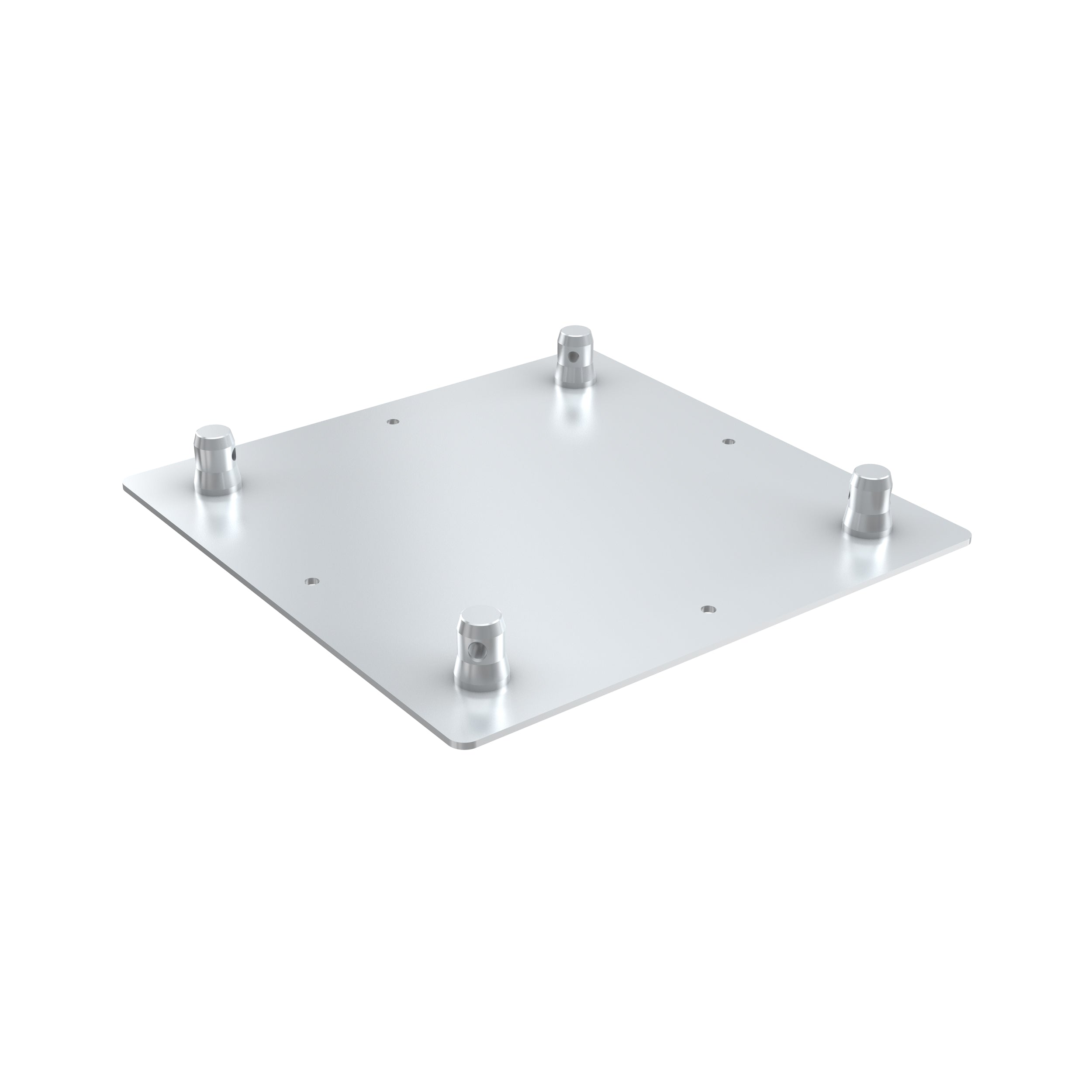 M390KF quatro wall plate with half connectors