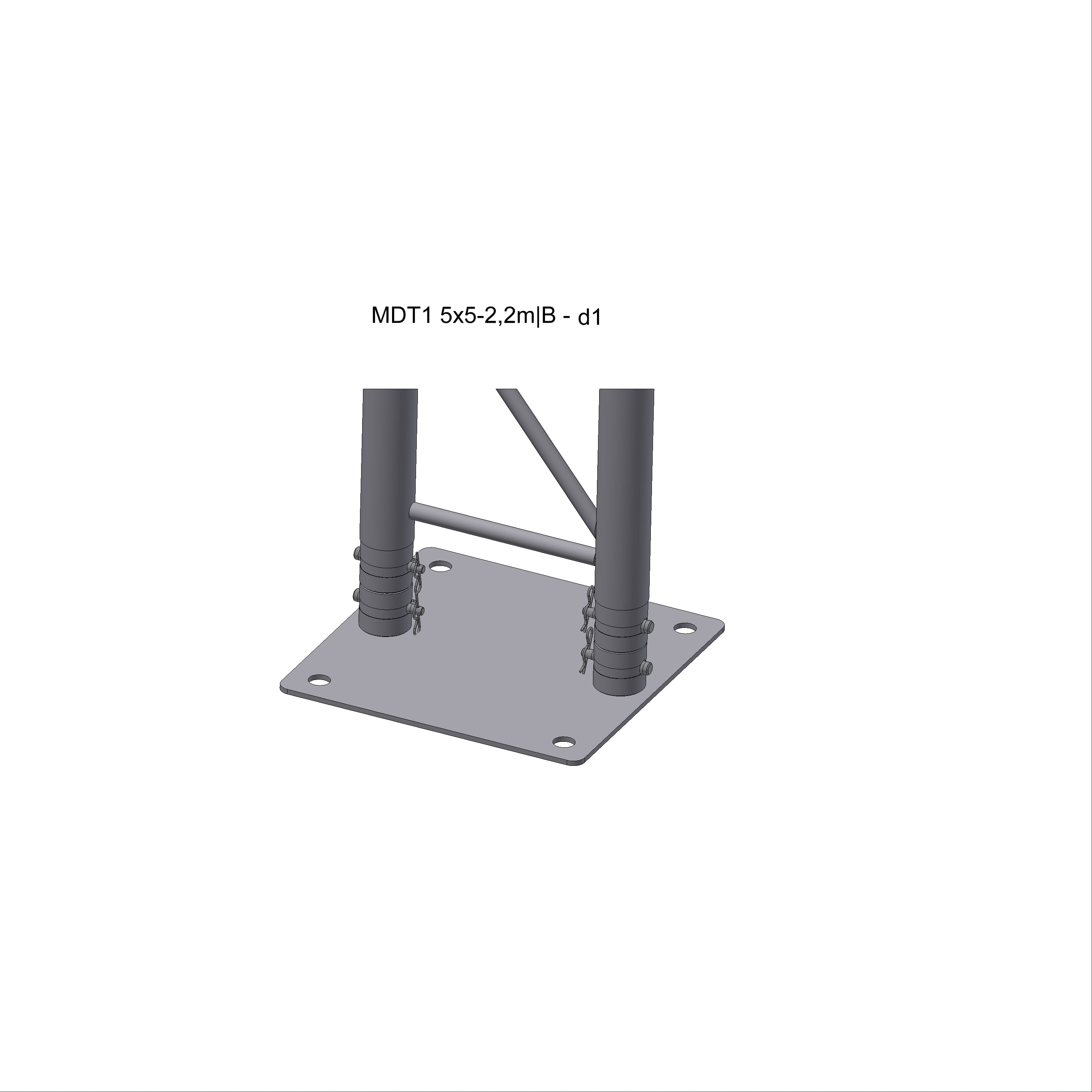 MDT1 tent 5x5-2.2m