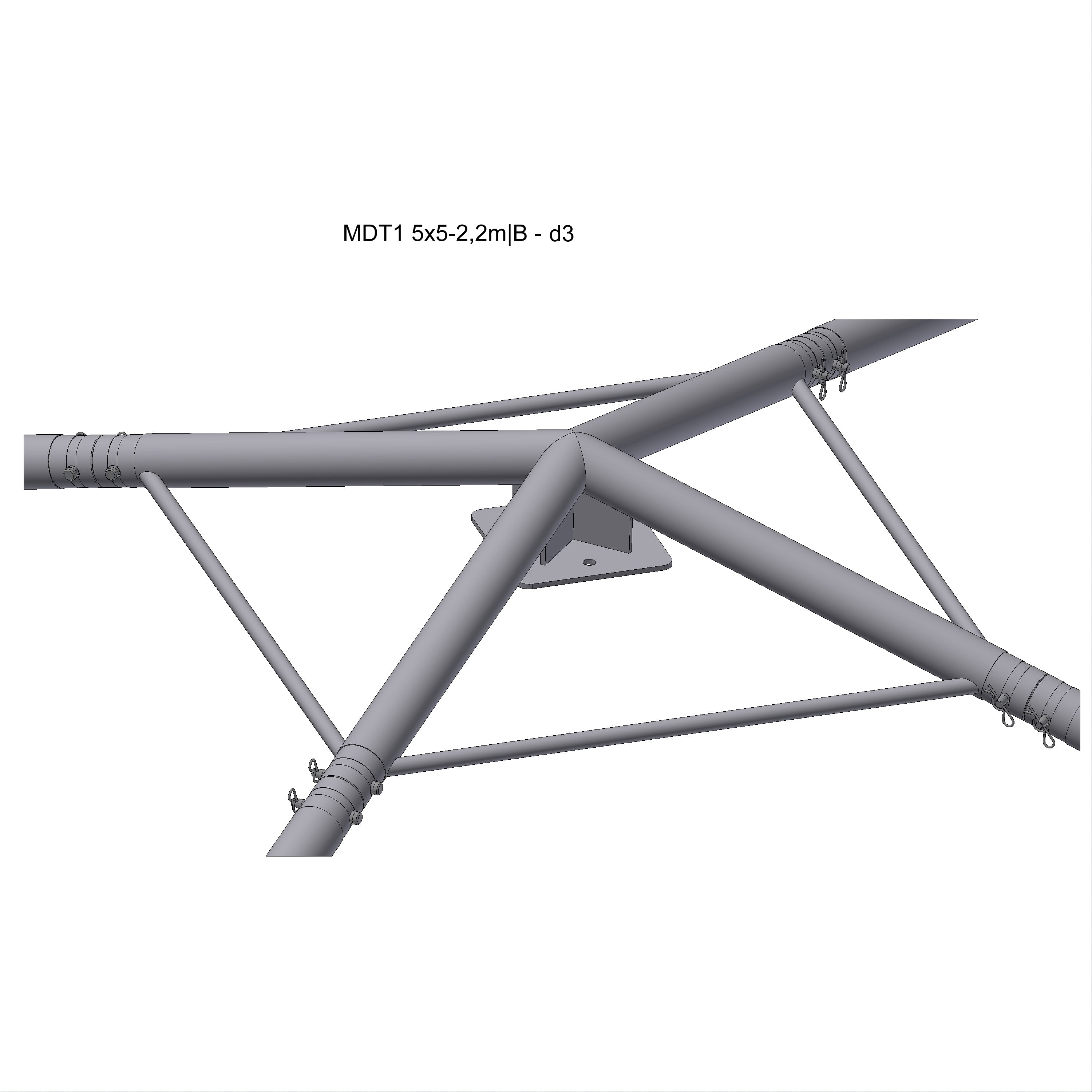MDT1 tent 5x5-2.2m