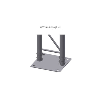 MDT1 tent 6x6-2.2m