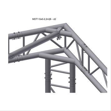 MDT1 tent 6x6-2.2m